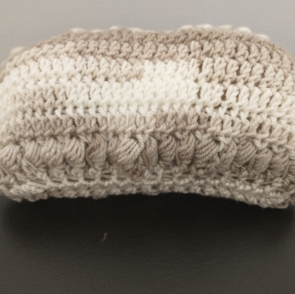 Crochet Ombre Clutch Handbag with Zipper - Picture 5 of 7